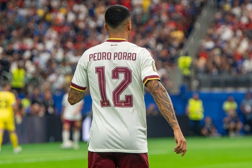 Pedro Porro in action during Spain's 2026 World Cup campaign