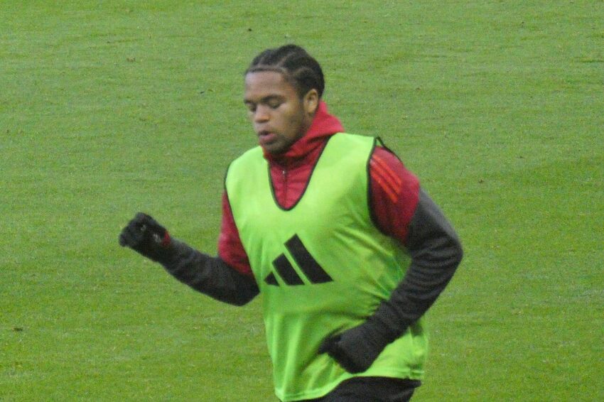 Rio Ngumoha in Liverpool kit