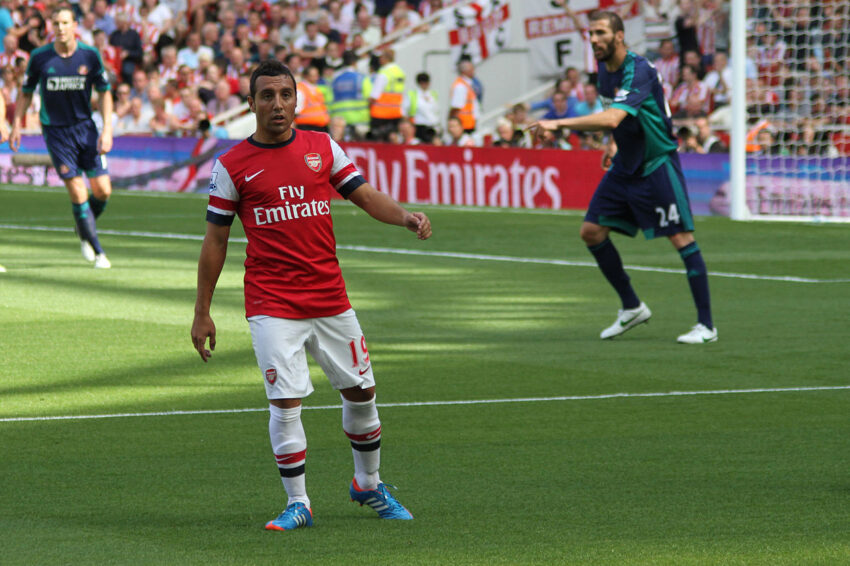 Santi Cazorla, Arsenal vs Sunderland 2012.jpg