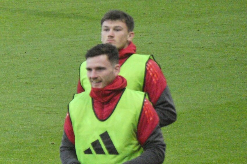 Calvin Ramsay in Liverpool training gear during pre-season camp