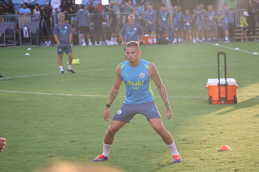 Kalvin Phillips in Manchester City kit